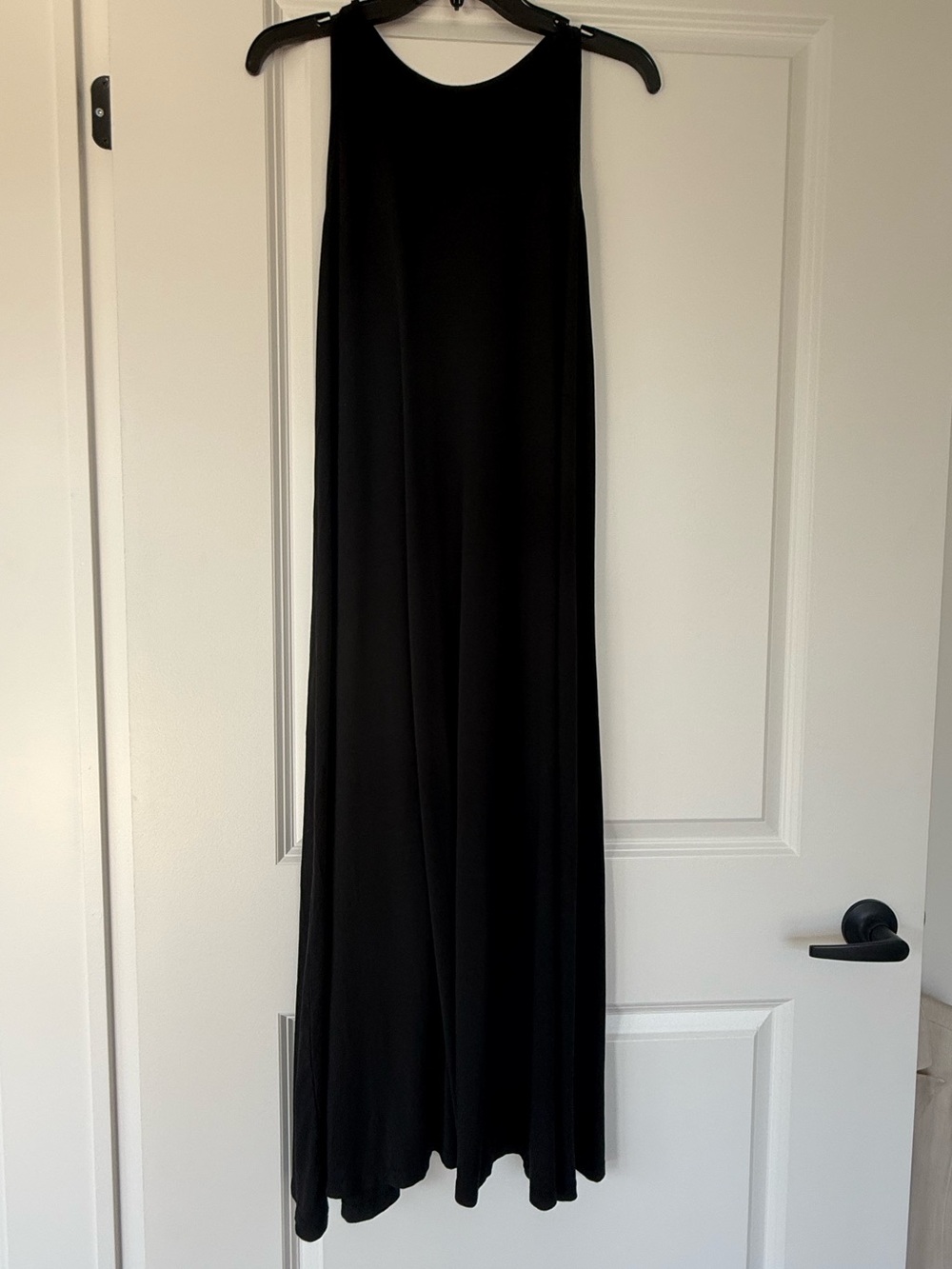 Black Maxi Dress - Sleek Sleeveless Women’s Maxi